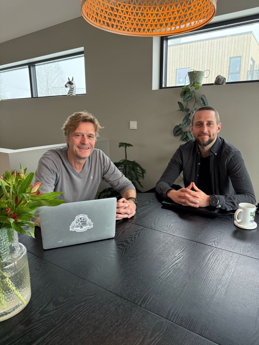 Huibert Evekink and Martin from Futurebraining